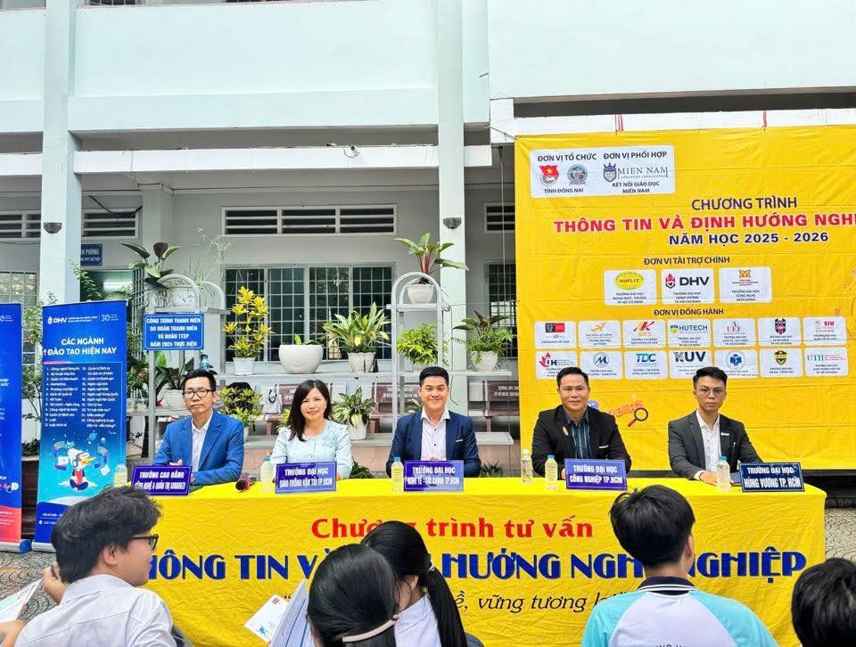 CHƯƠNG TRÌNH TƯ VẤN TUYỂN SINH – HƯỚNG NGHIỆP 2026 - THPT TAM HIỆP - ĐỒNG NAI1