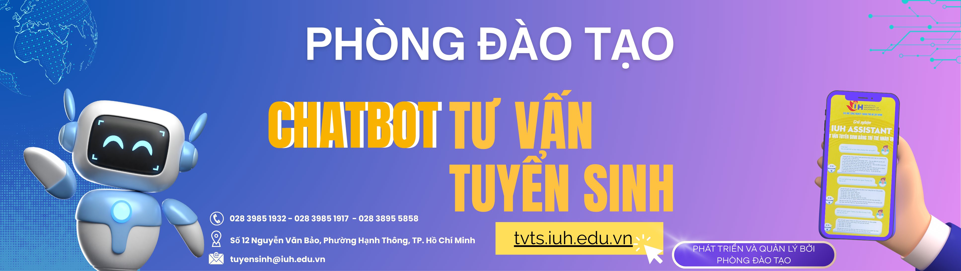 Chatbot tư vấn tuyển sinh